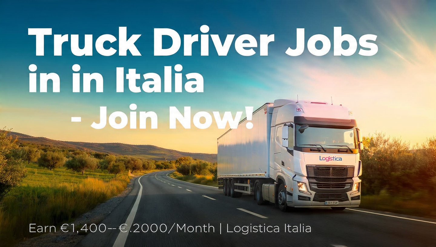 Truck Driver Jobs in Italy