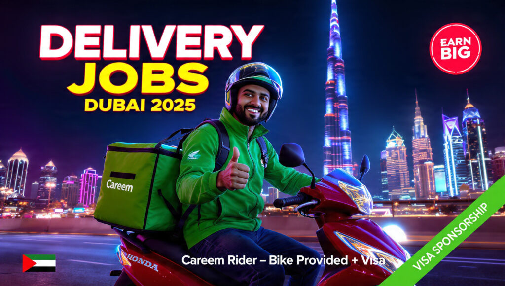 Delivery Rider Jobs in Dubai