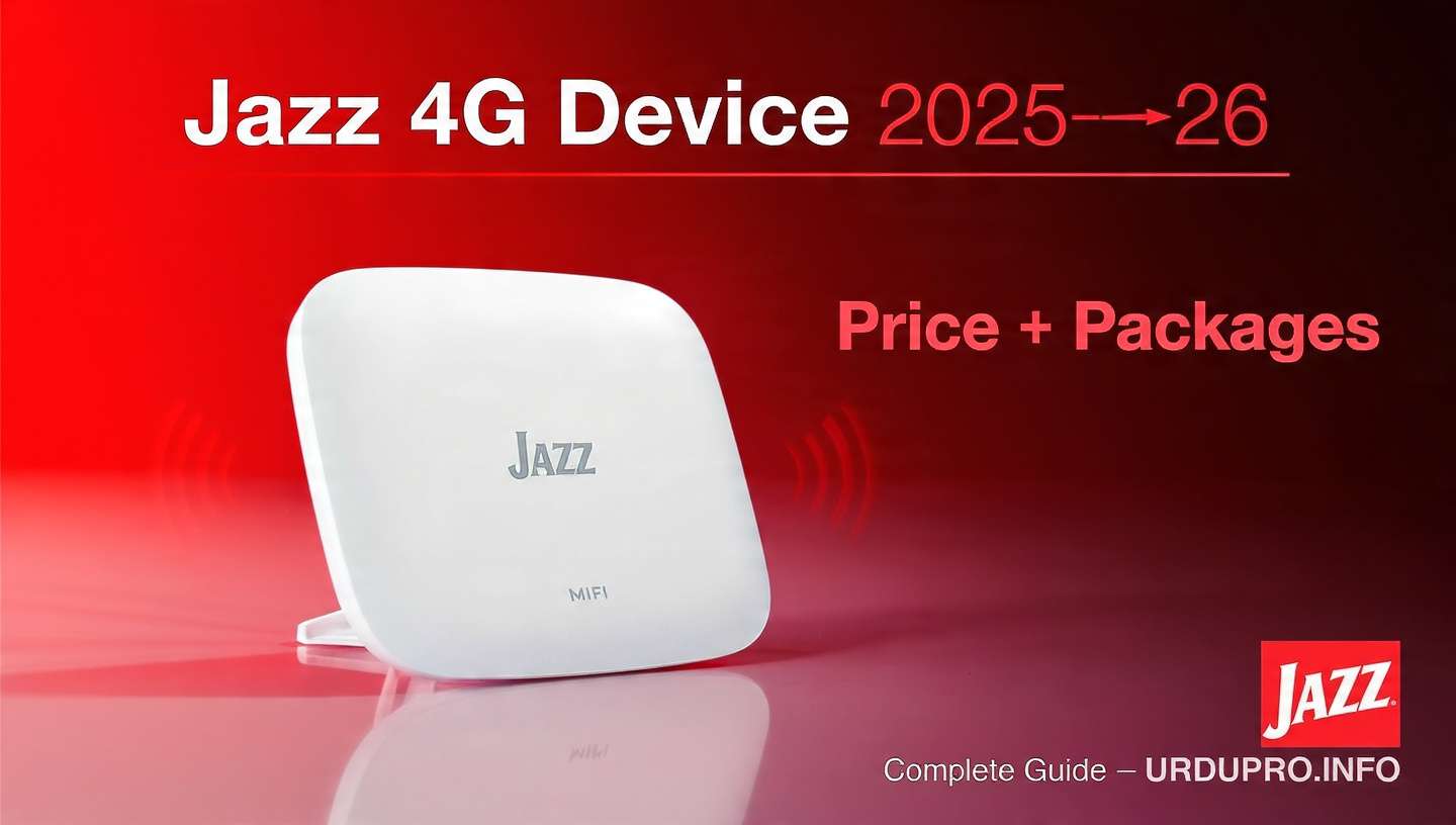 Jazz 4G Device Price & Packages