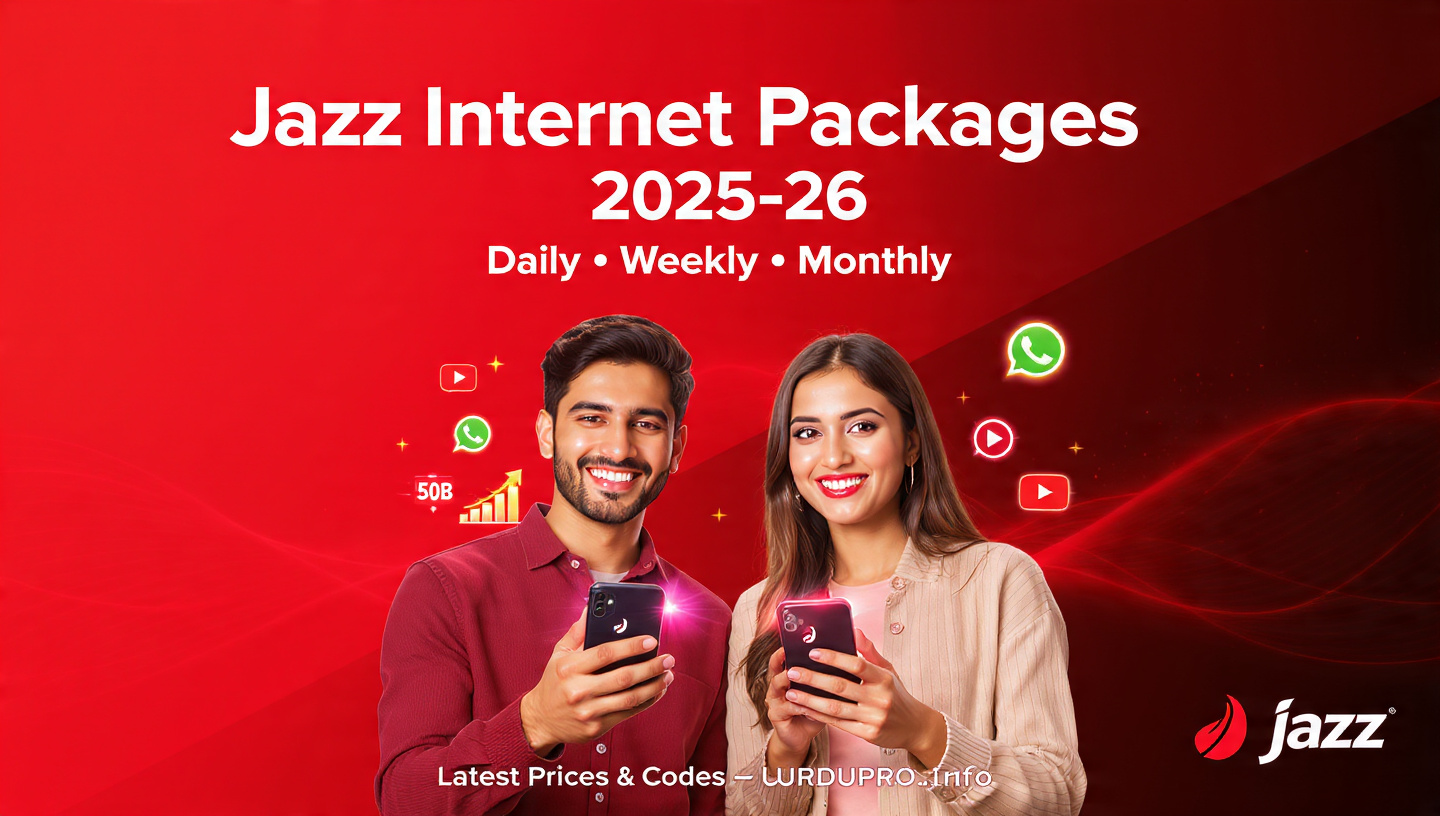Jazz Internet Packages 2025