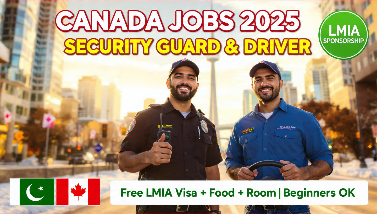 Security Guard and Driver Jobs in Canada 2025 – LMIA Sponsorship Available