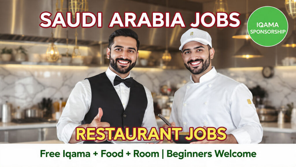 Restaurant Jobs in Saudi Arabia