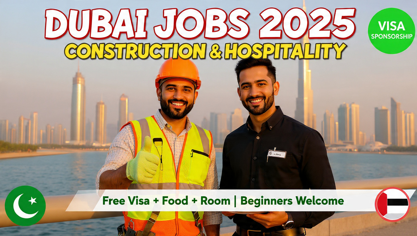 Construction and Hospitality Jobs in Dubai