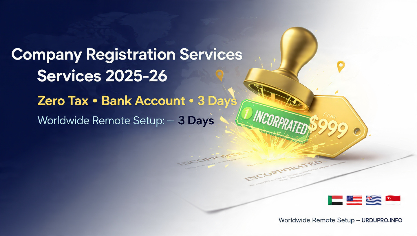 Company Registration Services 2025-26