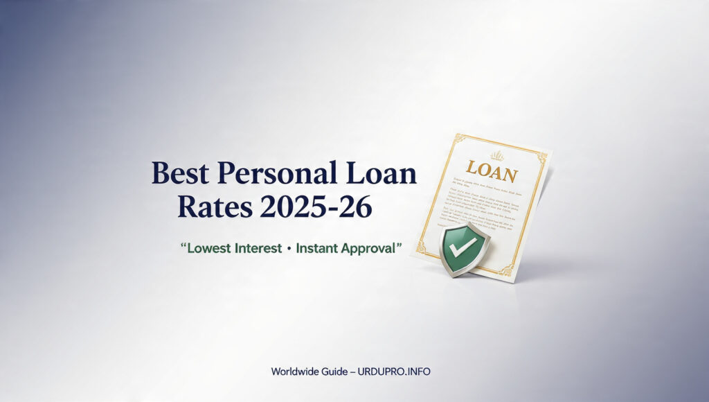 Best Personal Loan Rates 2025-26