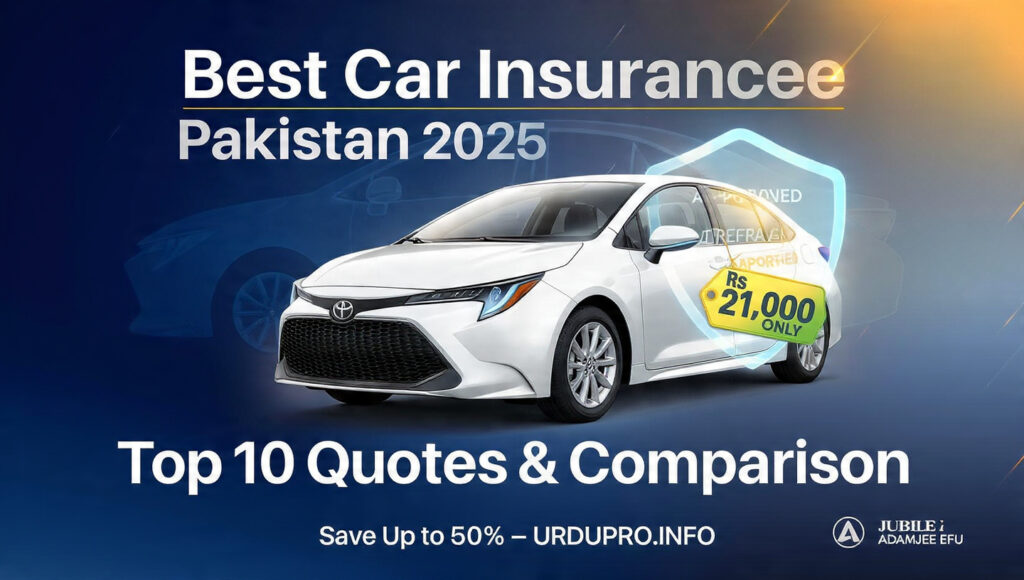 Best car insurance Pakistan 2025