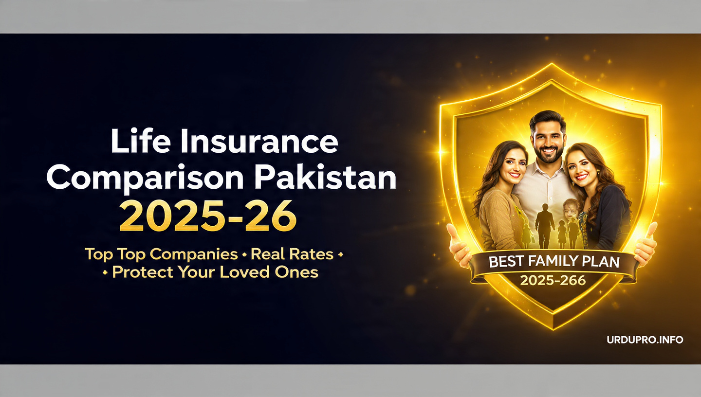 Life Insurance Comparison Pakistan 2025-26