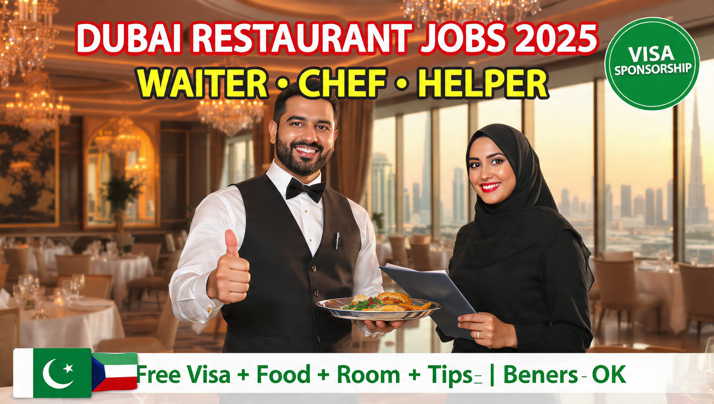 Restaurant Jobs in Dubai