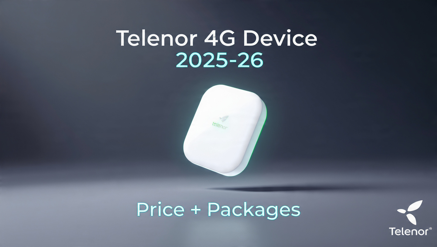 Telenor 4G Device Price & Packages 2025-26