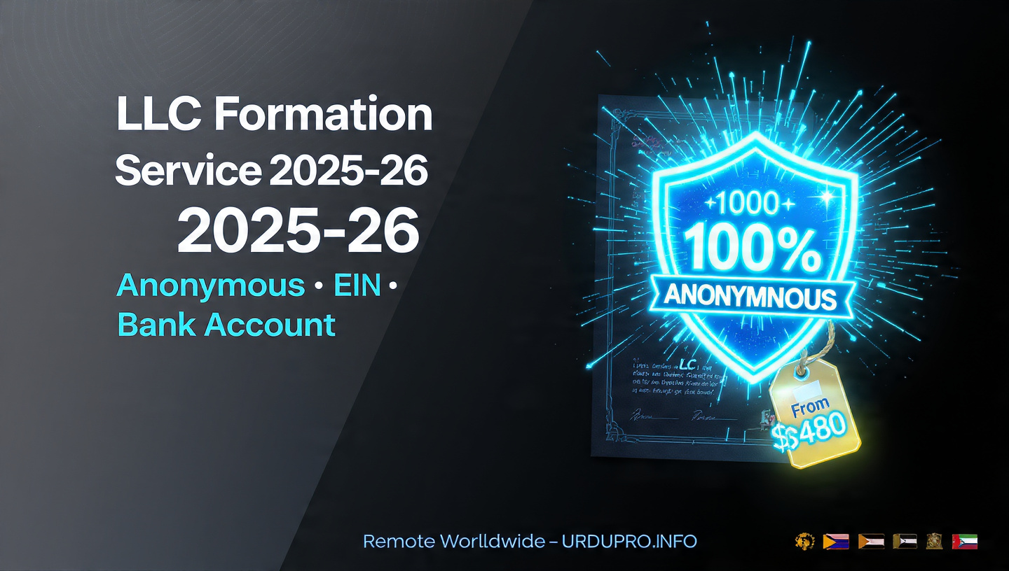 LLC Formation Services 2025-26