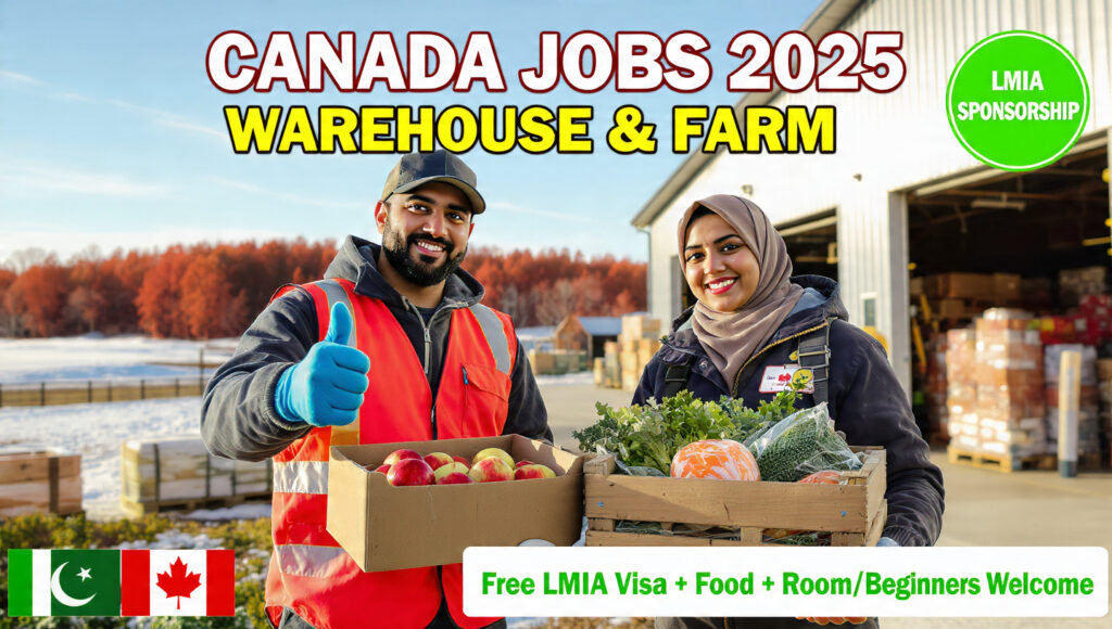 Warehouse and Farm Jobs in Canada