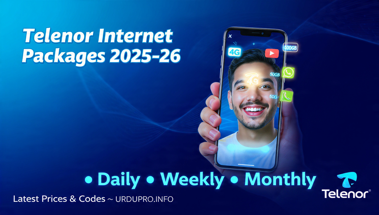 Telenor Internet Packages