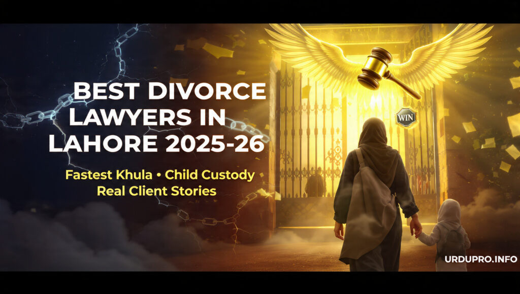 Best Divorce Lawyers in Lahore 2025-26 – Fees, Cases & Honest Ranking