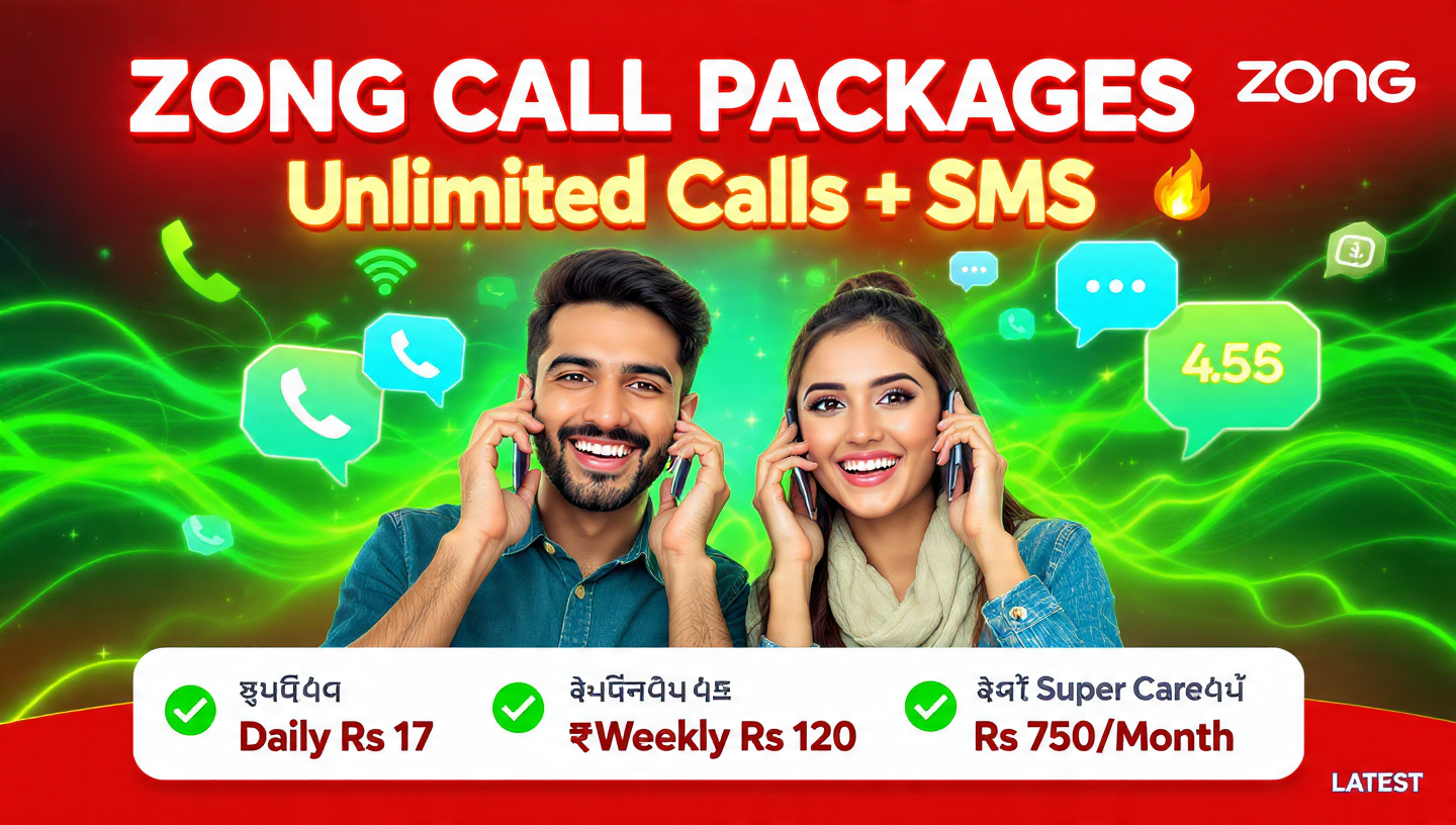 Zong Call Packages