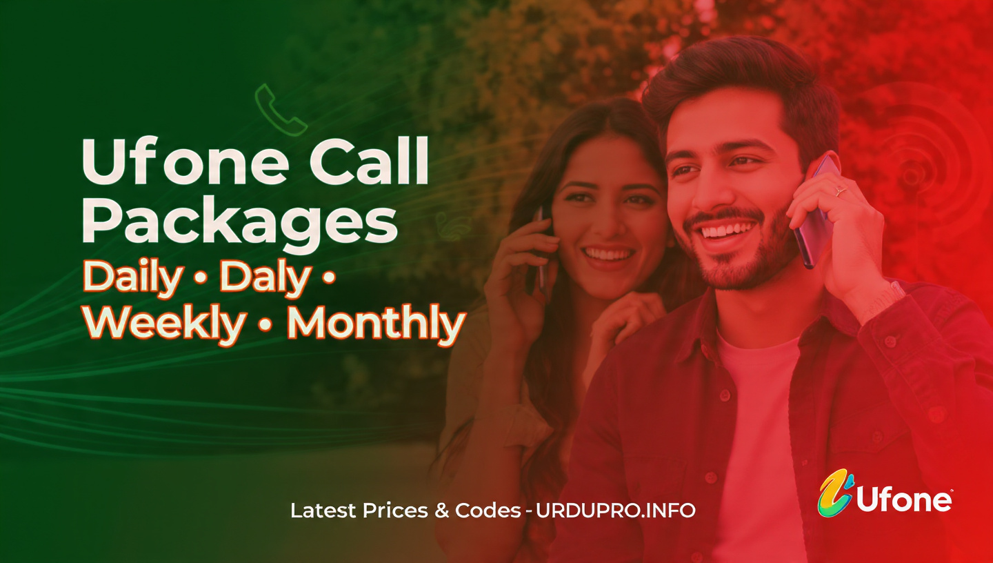 Ufone Call Packages 2025-26 – Daily, Weekly, Monthly | Latest Prices & Codes