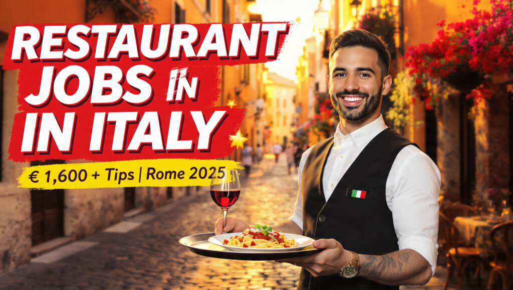 Restaurant Jobs in Italy