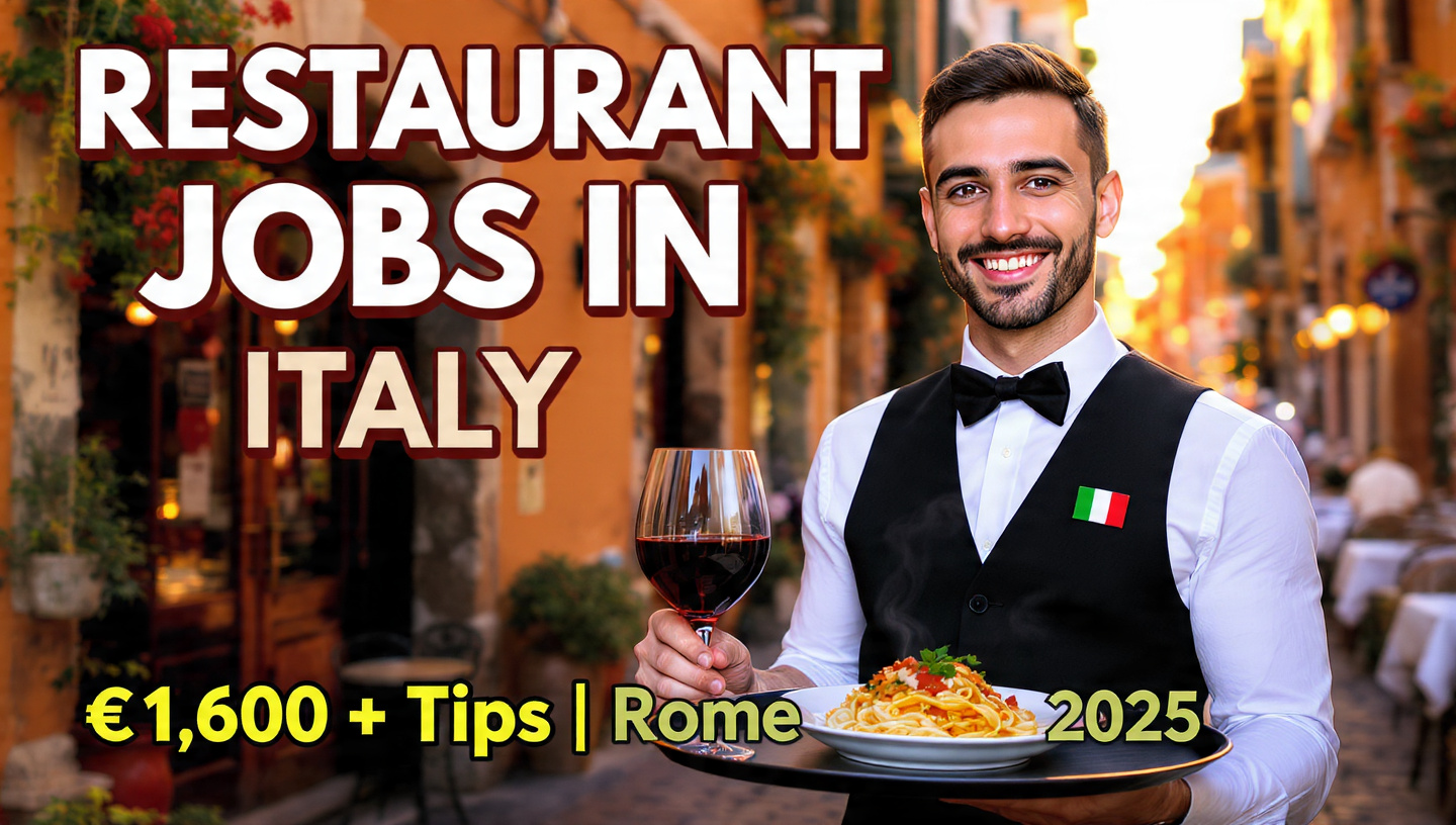 Restaurant Jobs in Italy