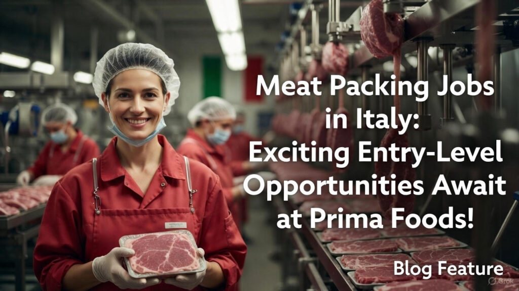 Meat Packing Jobs in Italy