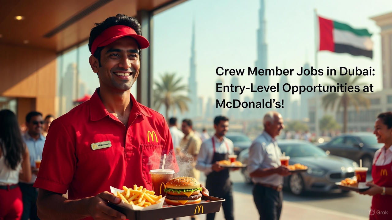 Crew Member Jobs in Dubai