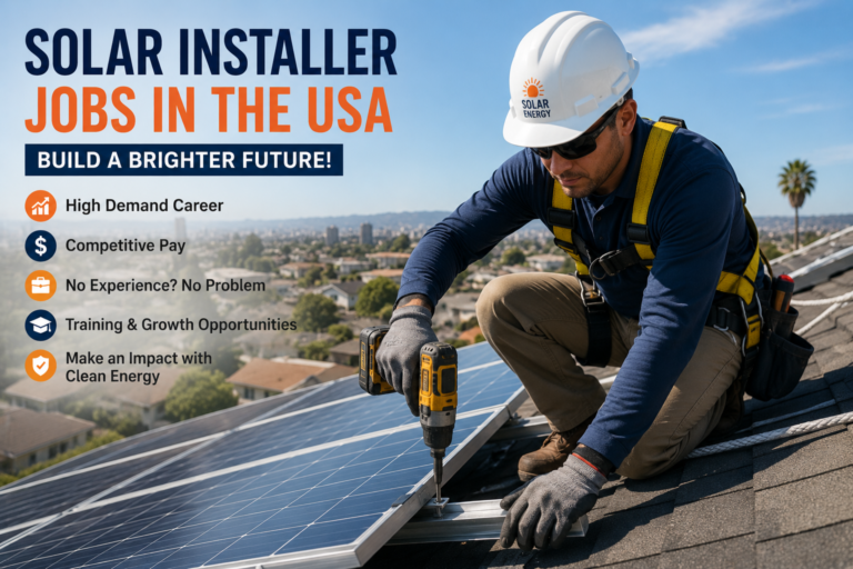 Solar Installer Jobs in the USA: Salary, Requirements, Duties & Career Outlook