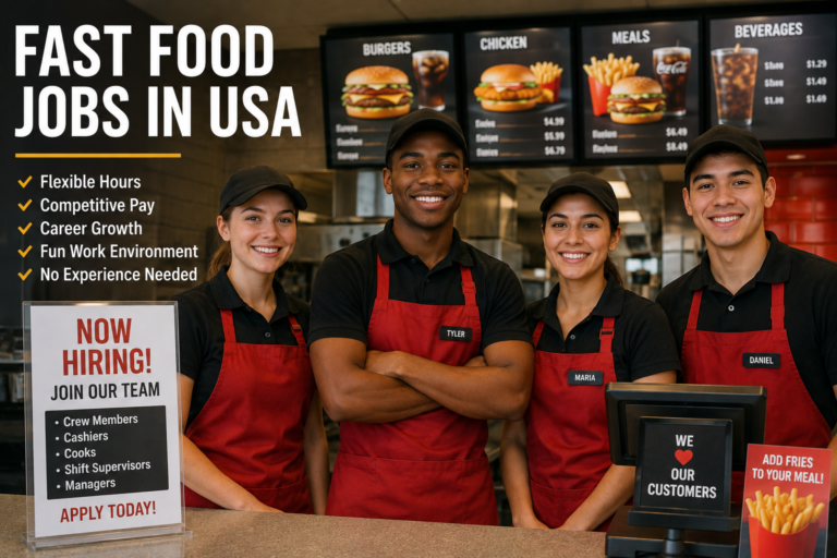 Fast Food Jobs in the USA: Salary, Requirements, Benefits & Career Outlook